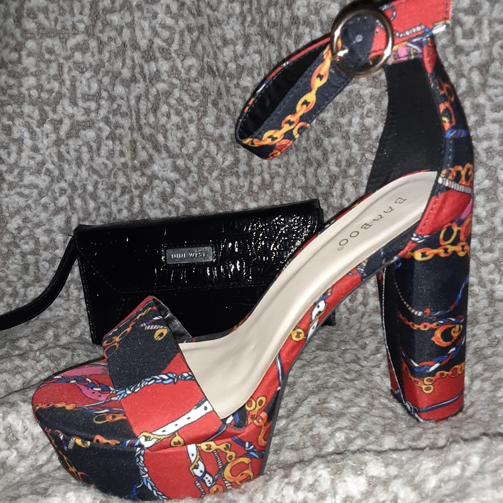 🖤BAMBOO Chunky Platform High Heels♥️ - Picture 1 of 1